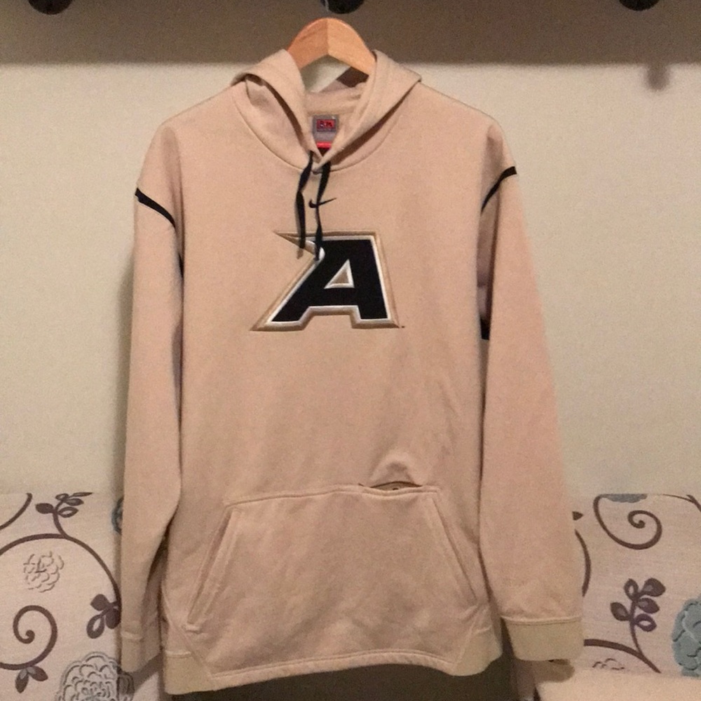 Nike Fit Therma Hooded Sweatshirt Army Football